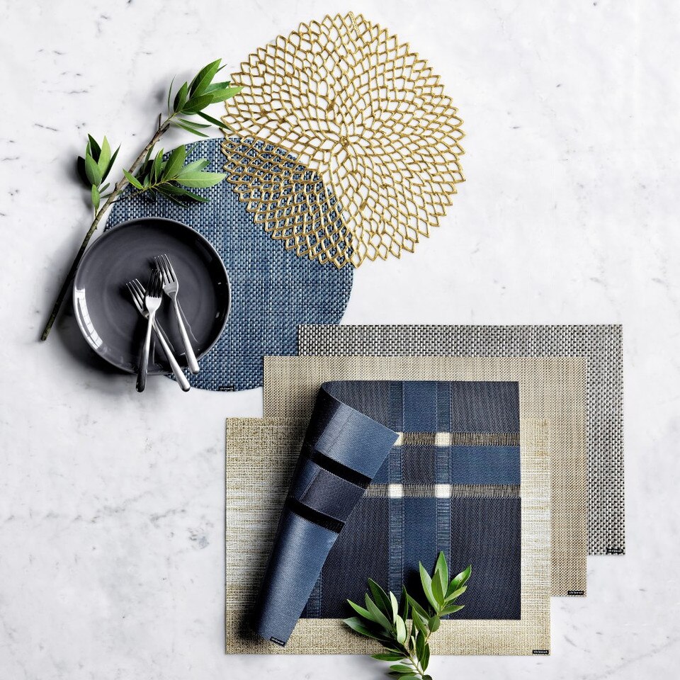 Chilewich Dahlia Brass Place Mat Williams Sonoma Australia